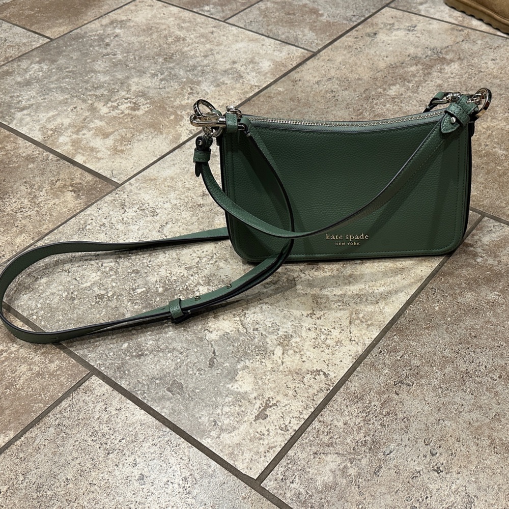 Kate Spade Green Crossbody Purse